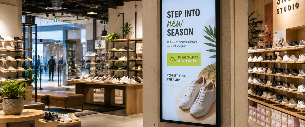 Signage Sneaker Retail