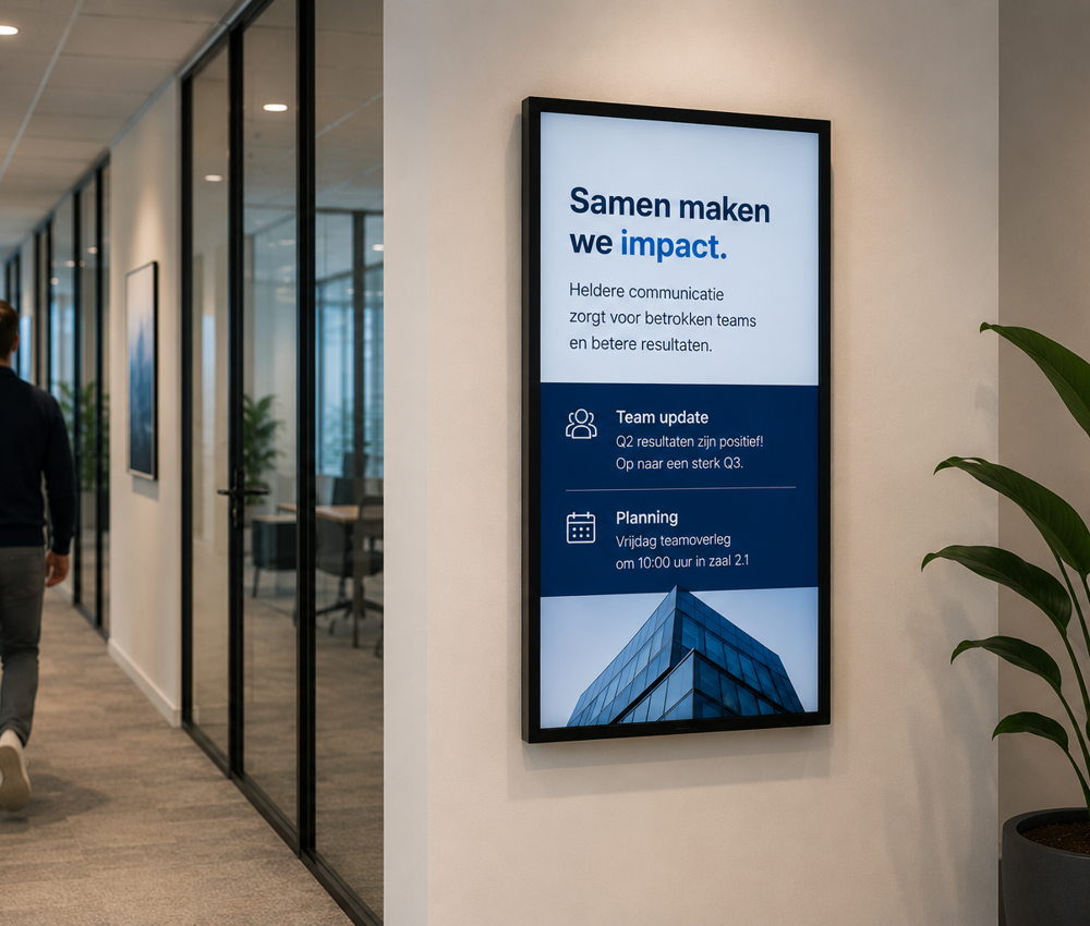 Signage Coorporate Gang Kantoor