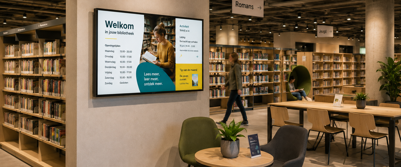 Signage Bibliotheek 1